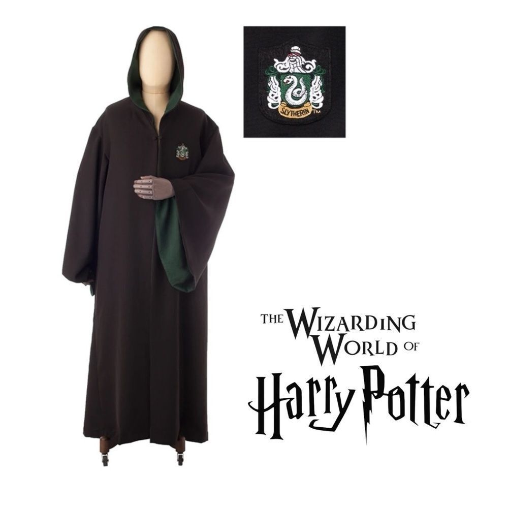 ⚫️⚫️⚫️ Wizarding World of Harry Potter Authentic Slytherin Robe Youth  XXXX-S